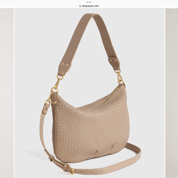 Quince Beige Woven Shoulder Bag - Picture 3 of 8